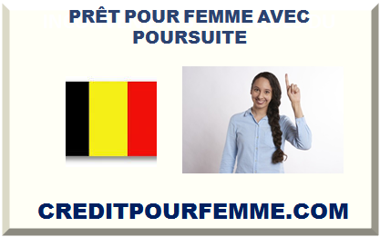 BELGIQUE CRÉDIT POUR FEMME