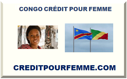 CONGO CRÉDIT POUR FEMME