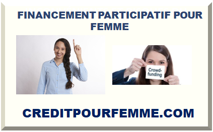 FINANCEMENT PARTICIPATIF POUR FEMME 2025